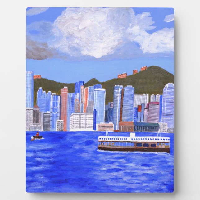 Plaque Photo Hong Kong (Devant)