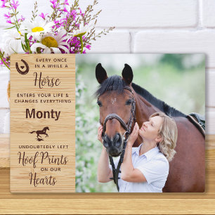 Plaque Photo Horse Memorial Equestria Keepsaké