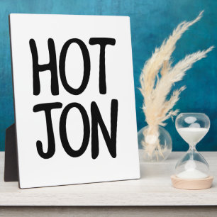 PLAQUE PHOTO HOT JON