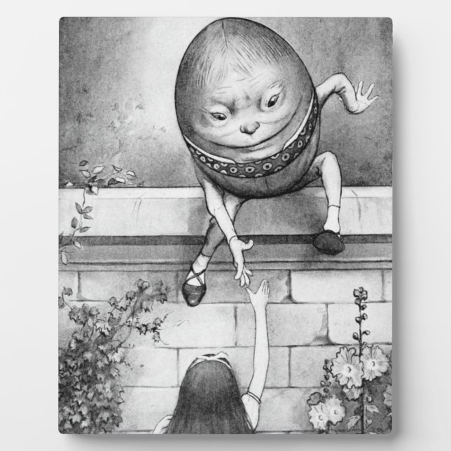 Plaque Photo Humpty Dumpty (Devant)
