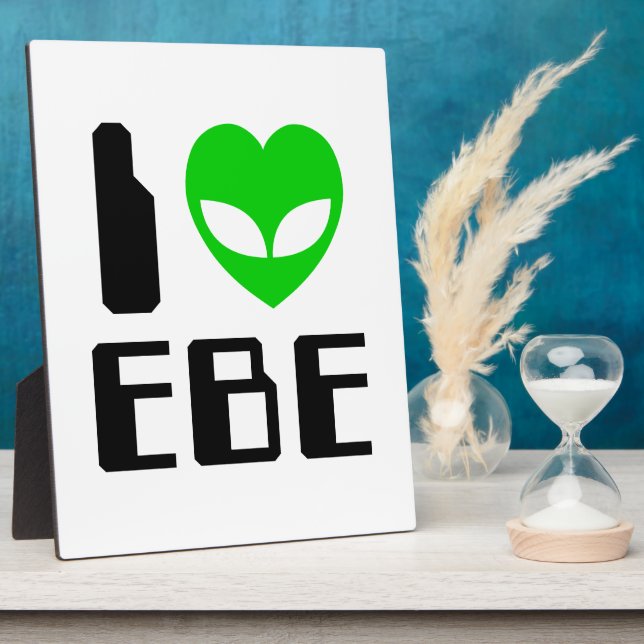 Plaque Photo I Alien Heart EBE (Côté)