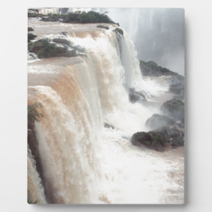 Plaque Photo iguazu tombe au Brésil