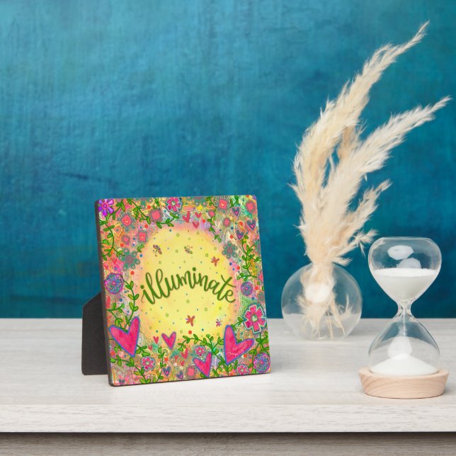 Plaque Photo Illuminer une jolie inspiration florale (Insitu)