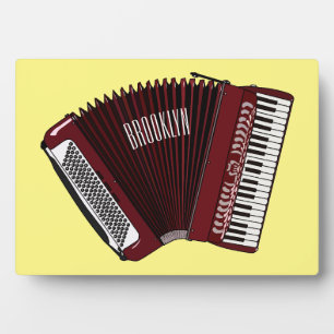 Plaque Photo Illustration d'accordion