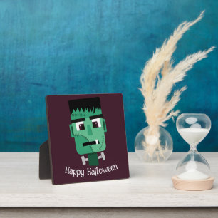 Plaque Photo Illustration du monstre de Frankenstein