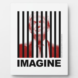 Plaque Photo Imaginez Trump derrière les barreaux