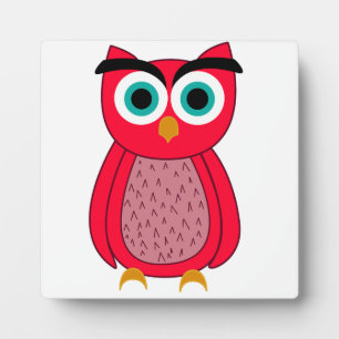 Plaque Photo Impression photo de hibou