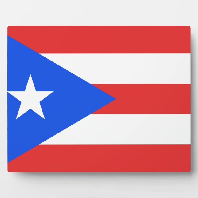 Plaque Photo Indicateur Porto Rico (Devant)
