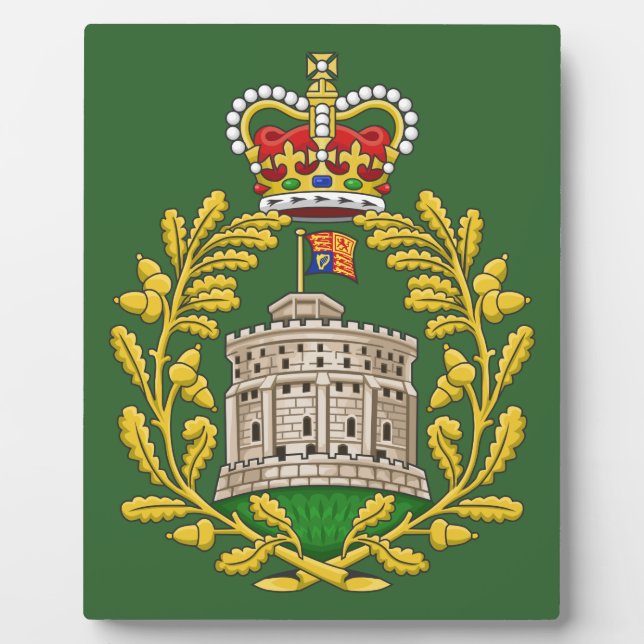 Plaque Photo Insigne de la Maison de Windsor (Devant)