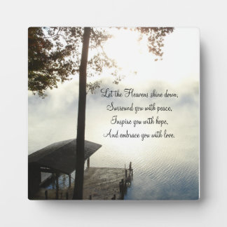 Plaque Photo Inspirations paisibles de Foggy Lake