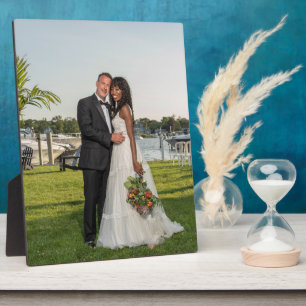 Plaque Photo Jack & Alicia Mariage