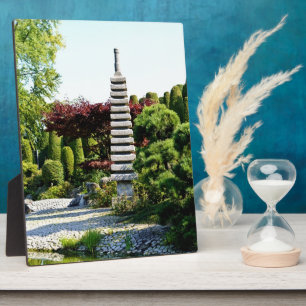 Plaque Photo Jardin japonais