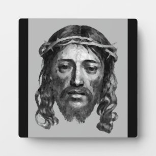 PLAQUE PHOTO JESUS CHRIST