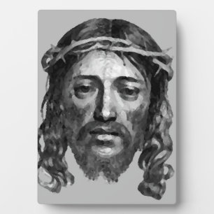 PLAQUE PHOTO JESUS CHRIST