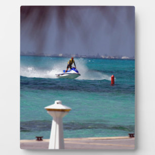 Plaque Photo Jet Ski Paradise