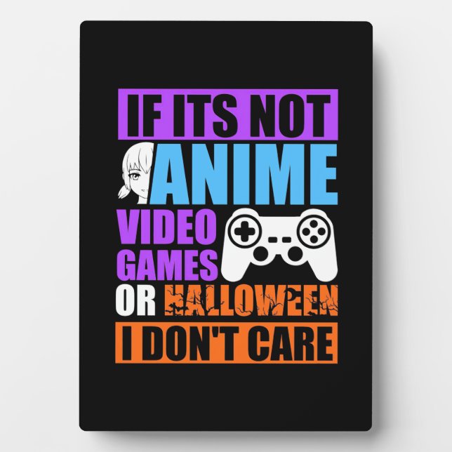Plaque Photo Jeux vidéo d'Halloween (Devant)