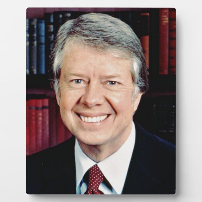 Plaque Photo Jimmy Carter (Devant)