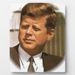 Plaque Photo John F Kennedy