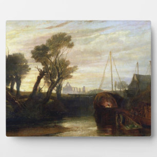 Plaque Photo Joseph William Turner Abbey 1807