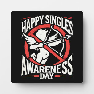 Plaque Photo Joyeuse Journée de sensibilisation aux singles, Jo