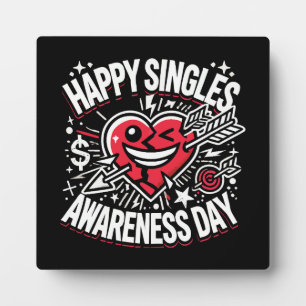 Plaque Photo Joyeuse Journée de sensibilisation aux singles, Jo