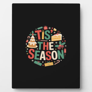Plaque Photo Joyeux Noël - C'est La Saison