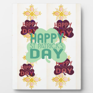 Plaque Photo Joyeux Saint Patrick's Day Lovely Art Print