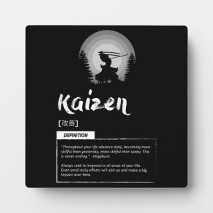 Plaque Photo Kaizen - Poster japonais Concept For Success