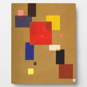 Plaque Photo Kandinsky Treize Rectangles peinture Abstraite