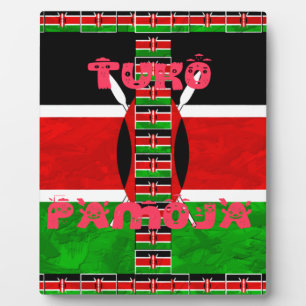 Plaque Photo Kenya Tuko Pamoja
