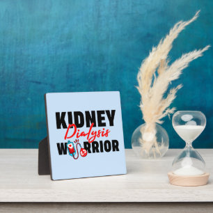 Plaque Photo Kidney Dialysis Warrior Kidney Recipient