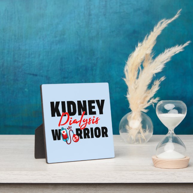Plaque Photo Kidney Dialysis Warrior Kidney Recipient (Insitu)