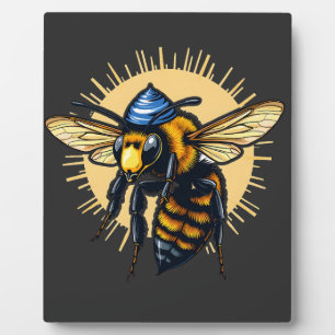 Plaque Photo Kippah juif de l'apiculture Hanoukka