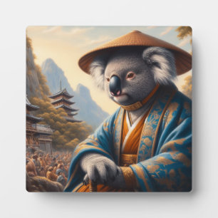 Plaque Photo Koala Japon ancien