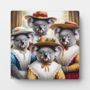 Plaque Photo Koala Little Femmes