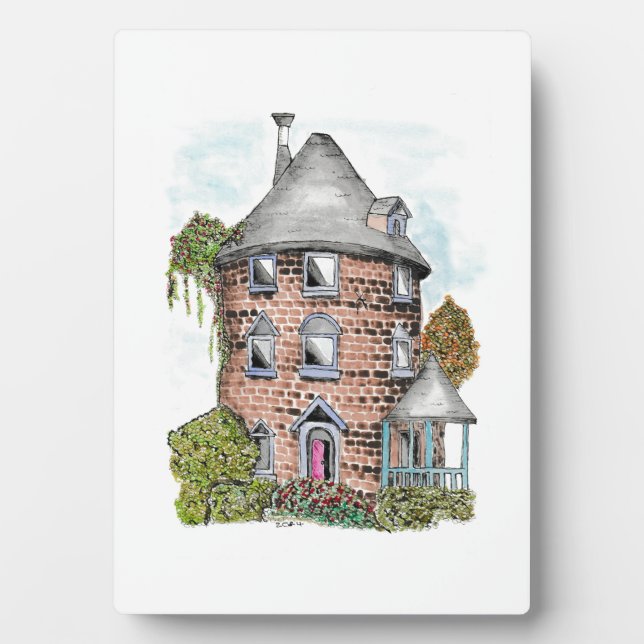 Plaque Photo La Maison Ronde (Devant)