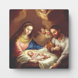 Plaque Photo La Nativité de Jésus-Christ