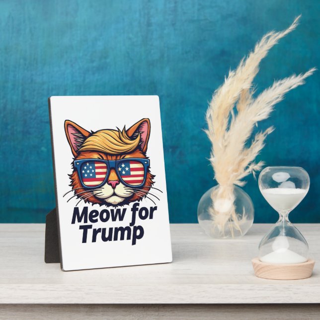 Plaque Photo La stratégie de Trump pour une nouvelle élection s (Côté)