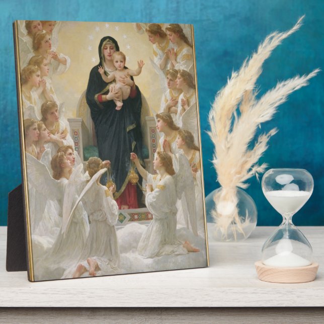 Plaque Photo La Vierge aux anges, 1900 (Côté)