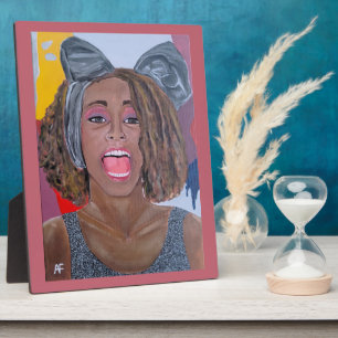 Plaque Photo La Voix Peinture par Alfred Fox