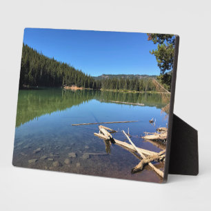 Plaque Photo Lac Devil
