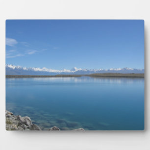 Plaque Photo Lac Tekapo, Nouvelle-Zélande