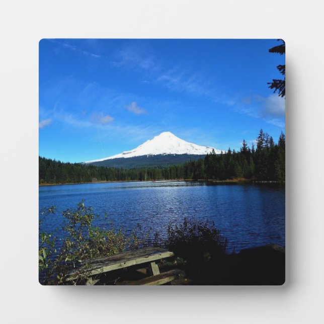 Plaque Photo Lac Trillium (Devant)