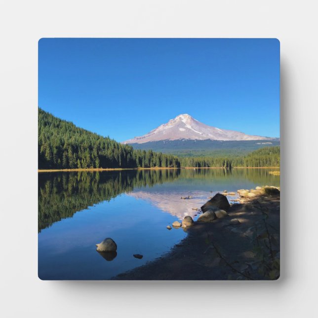 Plaque Photo Lac Trillium (Devant)