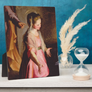 Plaque Photo L'adoration de l'enfant, 1597