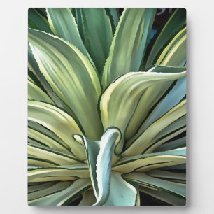 Plaque Photo L'Agave Tropical Realism Art