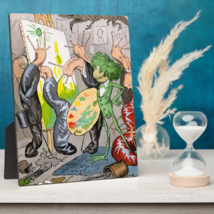 Plaque Photo L'artiste