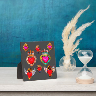 Plaque Photo Le coeur de Milagros mexicain