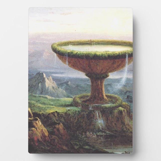 Plaque Photo Le gobe du Titan par Thomas Cole (Devant)