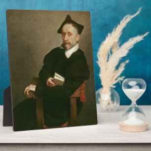 Plaque Photo "Le maître d'école de Titien", c. 1575